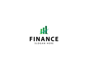 Finance Logo Design Vector Illustration