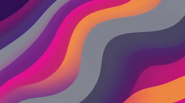Colorful wavy lines background with gradient effect for graphic design