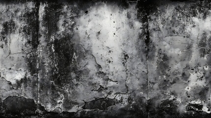 Obraz premium Grungy Textured Concrete Wall Surface Black and White