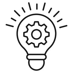 Innovation Outline Icon