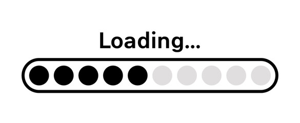 Loading icon stock illustration