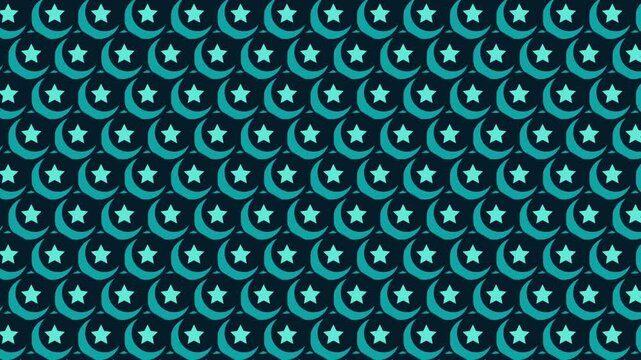 Islamic Ramadan pattern Background Motion Graphic - Religious Luxury Greeting