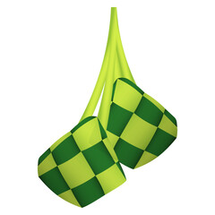 Ketupat Ramadhan Illustration