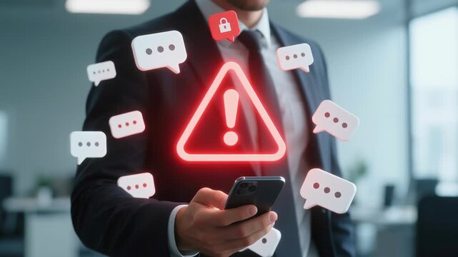 Cybersecurity threat identifies real time data leakage risks and ai protection preventing breach securing data with advanced technology for threat prevention and data security in business