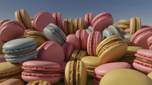 3D Zoom-Out from Macaron Landscape
