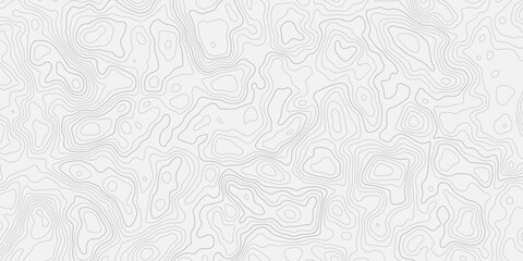 Seamless Classic Cartography Inspired Black and White Topographic Map
Stylized Terrain Elevation Contours with Outdoor Exploration Theme