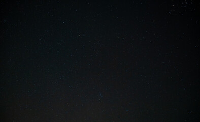 Sternenhimmel Natur in der Wildnis und Savannenlandschaft von Afrika