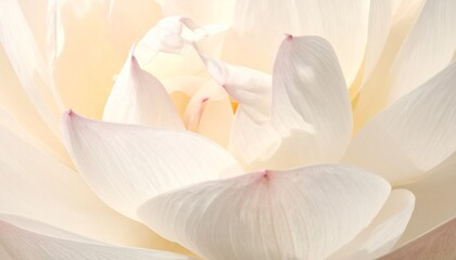 Serene Lotus Bloom Close Up Soft Light Delicate Beauty Spiritual Growth Mindfulness Meditation Zen Tranquility Peaceful Nature.