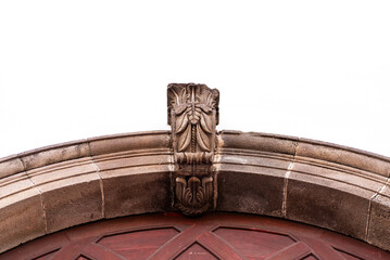 Detailed Stone Carving Support Decorative Element of Architectural Structure © sandor