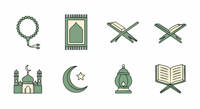 Bo&icirc;te &Agrave; Outils Duotone Spirituelle Islamique