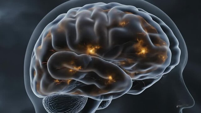 Chronic migraine brain sensitization. Pain-processing networks in the brainstem and cortex light up repeatedly, even with minor triggers. Over time, these circuits stay partially activated