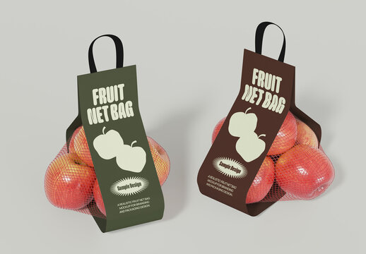 Fruit Net Bag Mockup