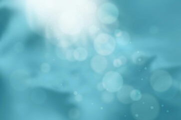 Obraz premium blue bokeh background