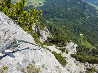 The Austrian Dachstein Mountain Scene