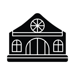 Sports Hall Building Icon