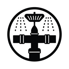 Sprinkler System Garden Icon