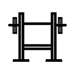 Squat Rack Gym Icon