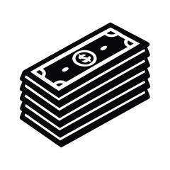 Stack Of Currency Bills Icon