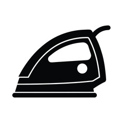 Steam Iron Appliance Icon