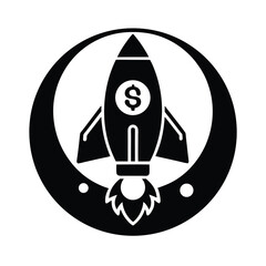 Startup Finance Management Icon