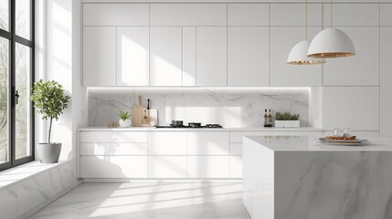 modern kitchen in modern style