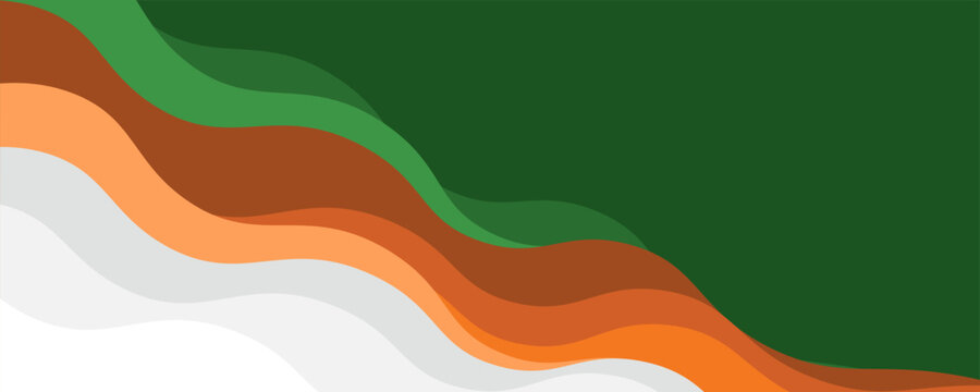 Abstract background with wave and geometric in retro style.