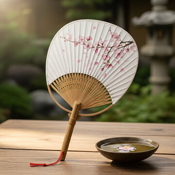 bamboo hand fan