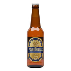 瓶ビール イラスト リアル