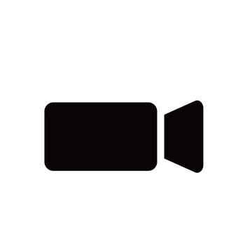 ビデオカメラ アイコン 塗り