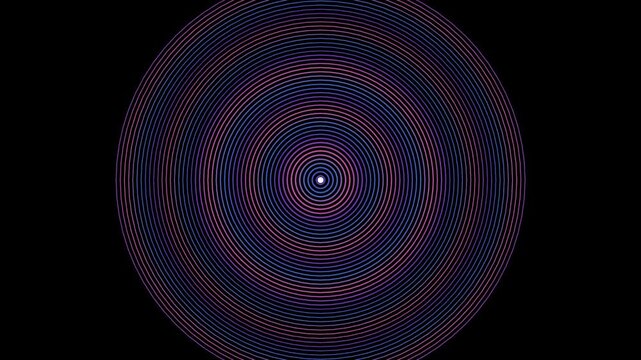 Space Wormhole Animation - Interdimensional Tunnel Portal Motion Background for Sci-Fi Visual Content
