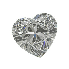 Sparkling Heart Shaped Diamond 