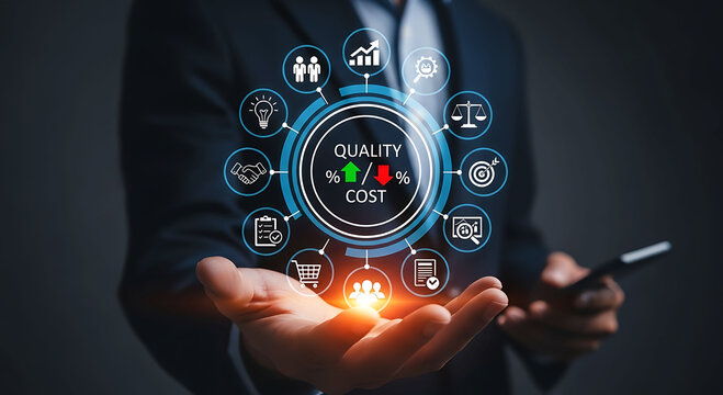 Business Strategy for High Quality Speed Efficiency and Low Production Cost