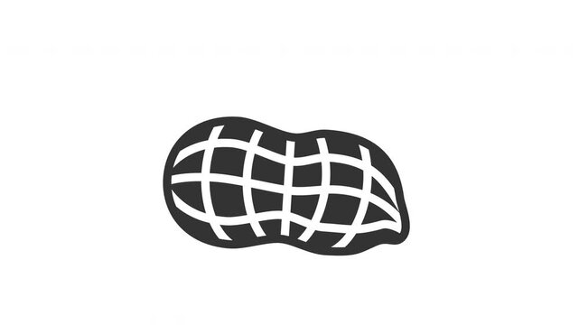 Animated peanut icon
