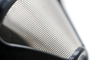 Tea and coffee filter placed in a mug ready for brewing