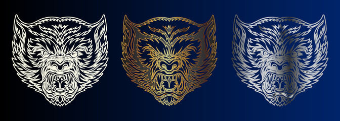 Animal Head Design Collection