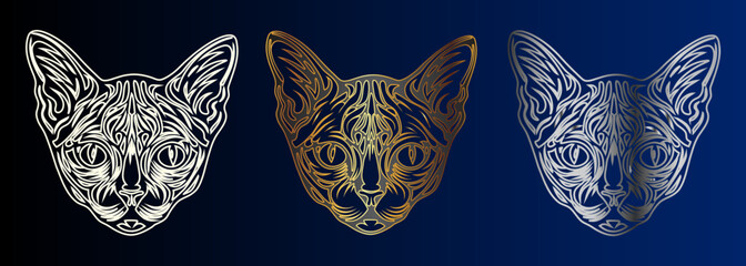 Animal Face Art Design