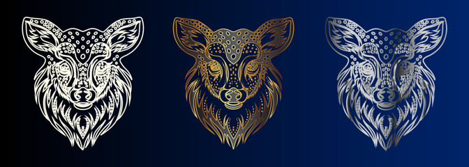 Animal Head Design Collection