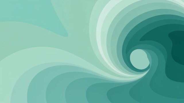 Soft teal mint green hues blending ultra smooth radial gradients minimal atmospheric cinematic surreal ethereal ambience cascading softly glowing futuristic abstract unique style