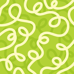 Colourful abstract background with a hand drawn organic lines pattern 