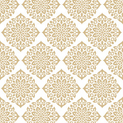 Arabic themed decorative pattern design