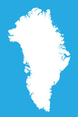 greenland vector map © Marco