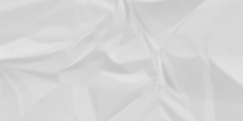 Fototapeta premium White crumpled paper texture. white crumpled paper texture sheet background. Wrinkled paper texture.