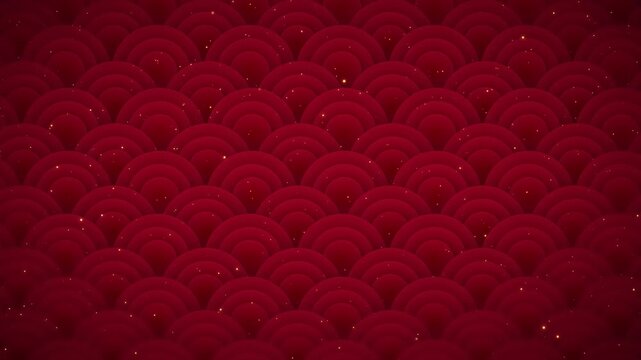 red chinese pattern background