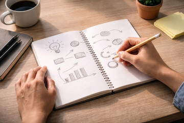 Bloc notas ideas anotaciones