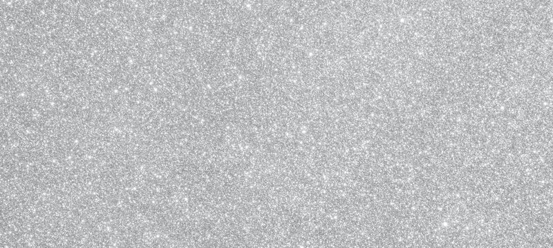 Abstract silver glitter sparkle texture background