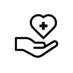 Obraz premium health, medical, healthcare, heart, care, support, aid, protection, wellness, charity, help, hospital,