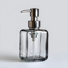 Obraz premium perfume bottle on white background