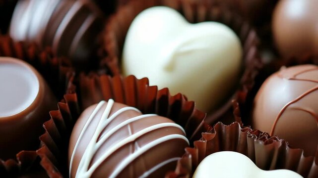 A box of delectable chocolates ready for enjoyment.