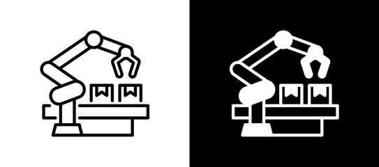 Manufacturing Future linemixed icon
