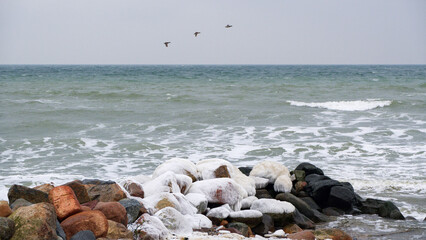 Winter an der Ostsee